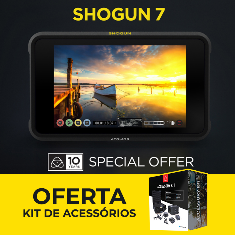 Campanha SHOGUN 7 OFERTA Kit de Acessórios